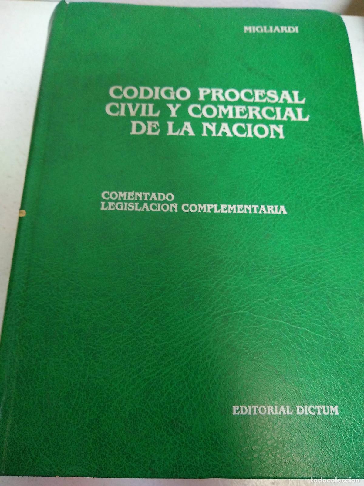 Livres d'occasion: Codigo Procesar Civil y comercial de la nacion - Migliardi