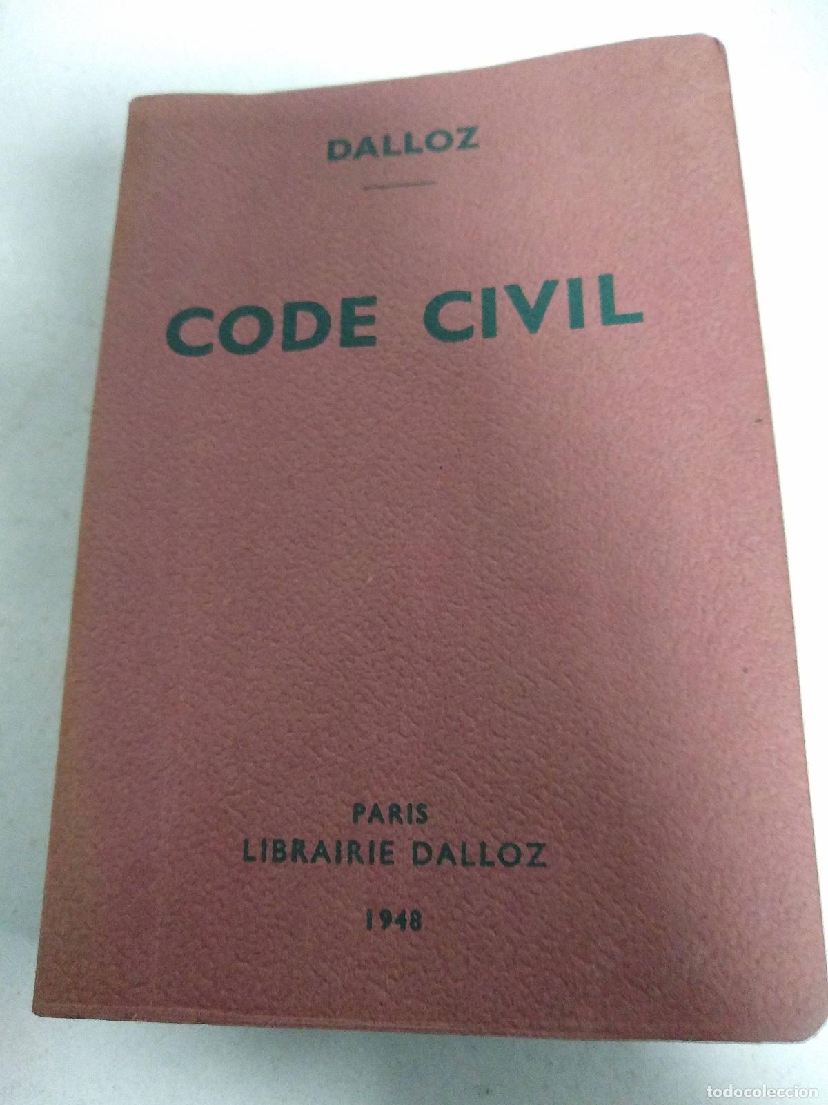 Livros em segunda m&atilde;o: CODE CIVIL DALLOZ 1987-88 [Broch&eacute;] - CODE CIVIL DALLOZ