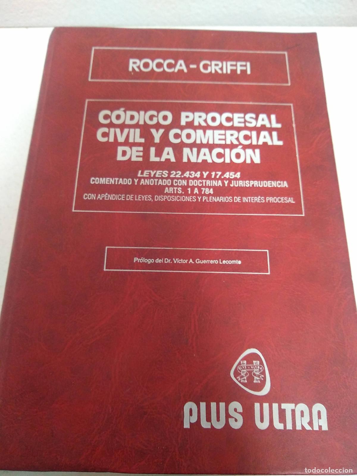 Gebrauchte B&uuml;cher: Codigo procesal y comercial de la Nacion - Rocca, Griffi