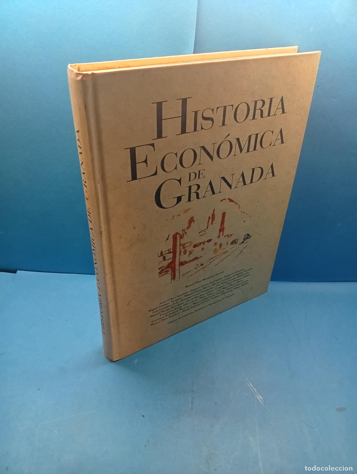 Livres d'occasion: HISTORIA ECON&Oacute;MICA DE GRANADA. - TITOS MART&Iacute;NEZ, MANUEL (DIRECTOR)