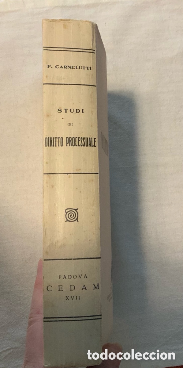 Libros de segunda mano: Studi di Diritto Processuale. F. Carnelutti - Foto 2