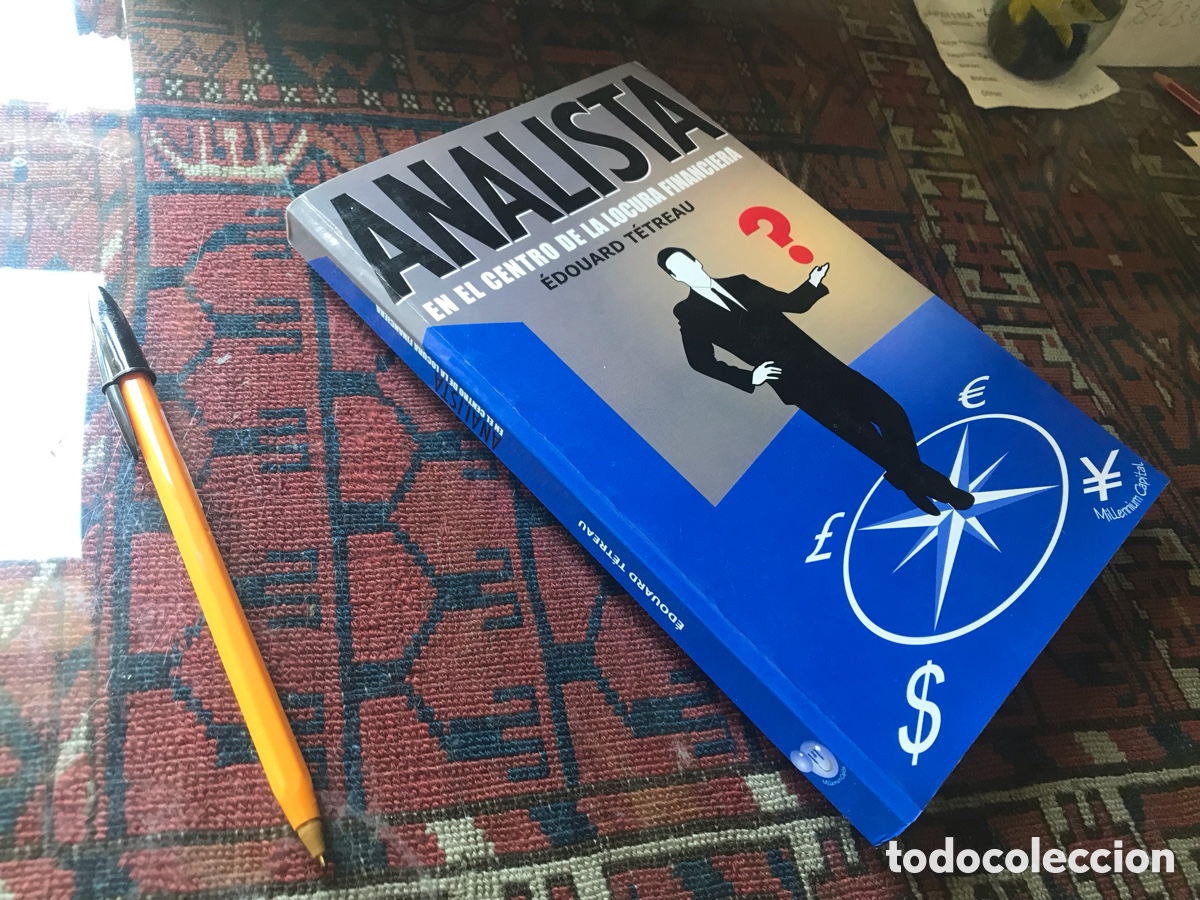 Libros de segunda mano: Analista. En el centro de la locura financiera. &Eacute;douard T&eacute;treau. Millennium capital