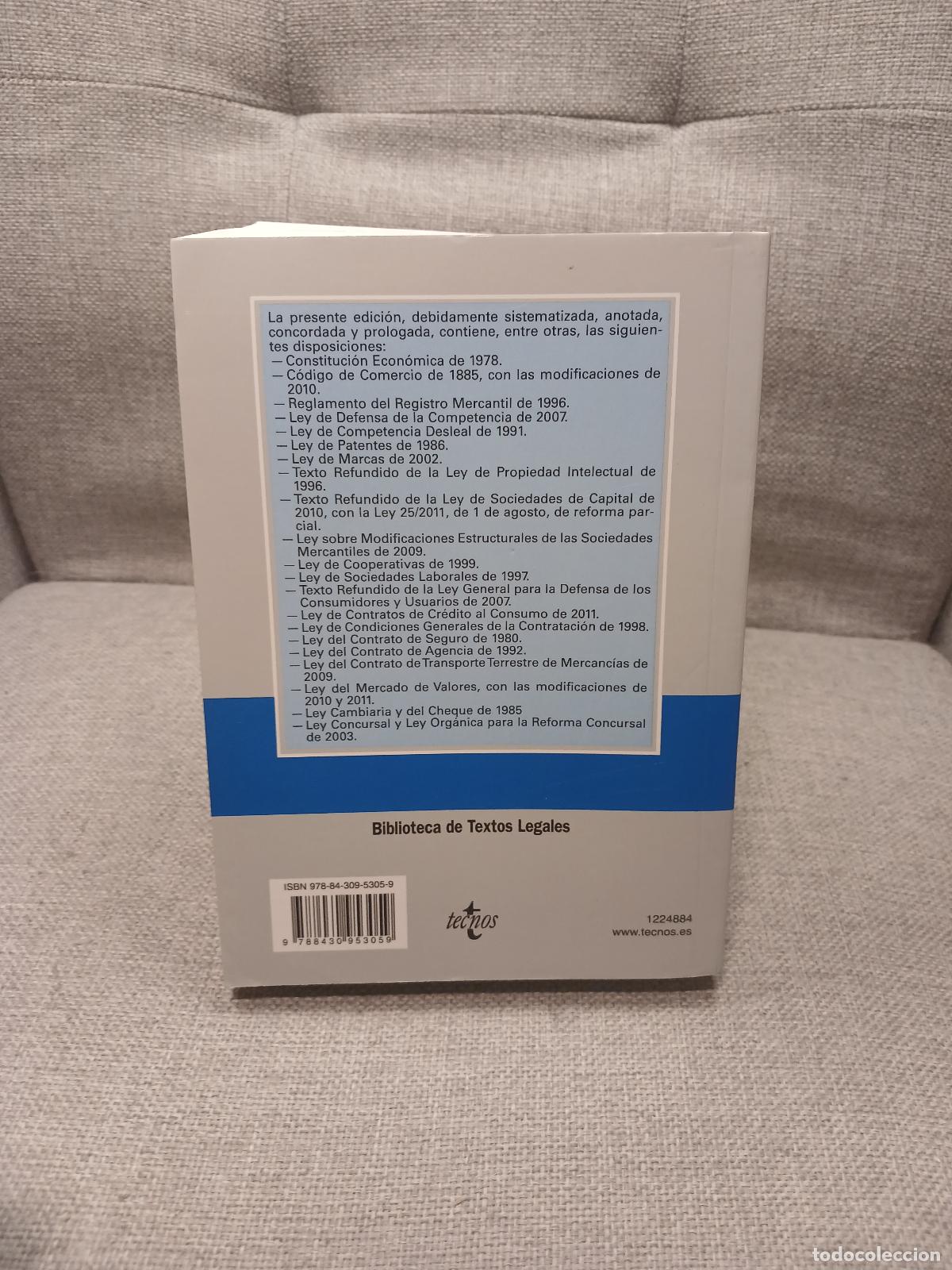 Libros de segunda mano: C&oacute;digo de comercio y legislaci&oacute;n mercantil - Espagne - Foto 3