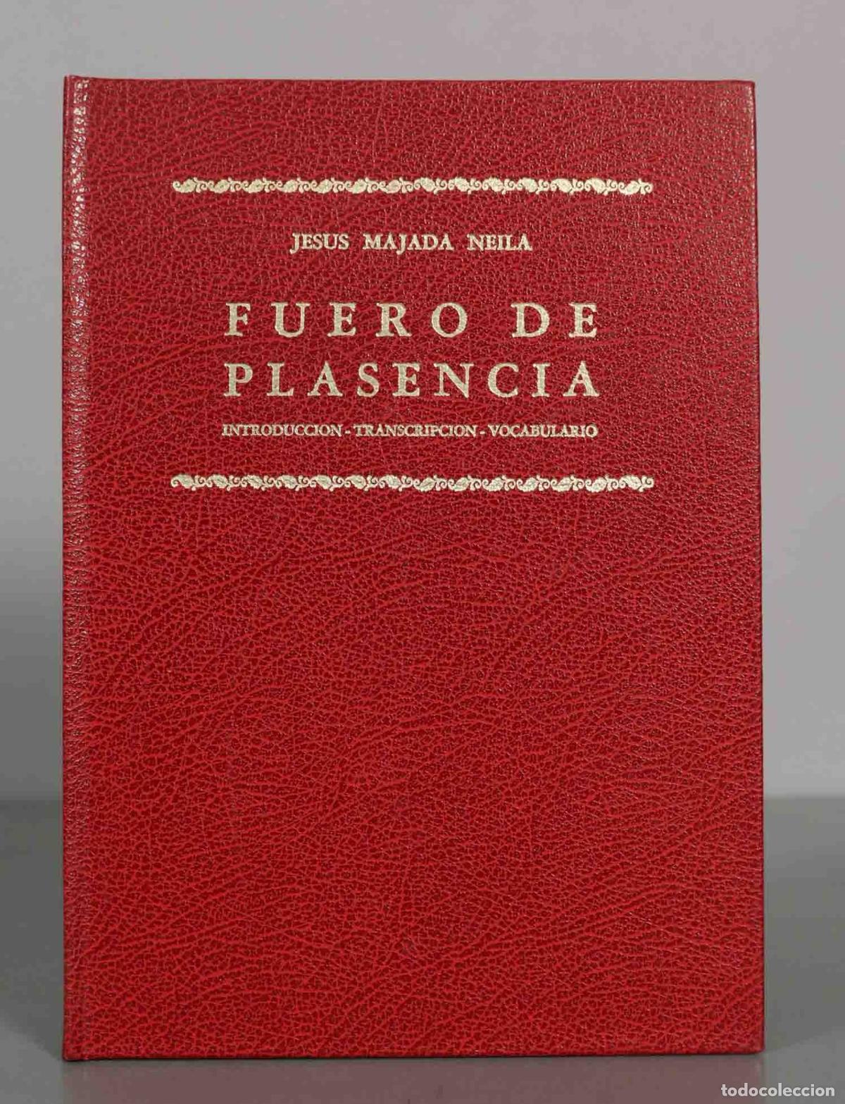 Libros de segunda mano: Fuero de Plasencia - Jes&uacute;s Majada Neila