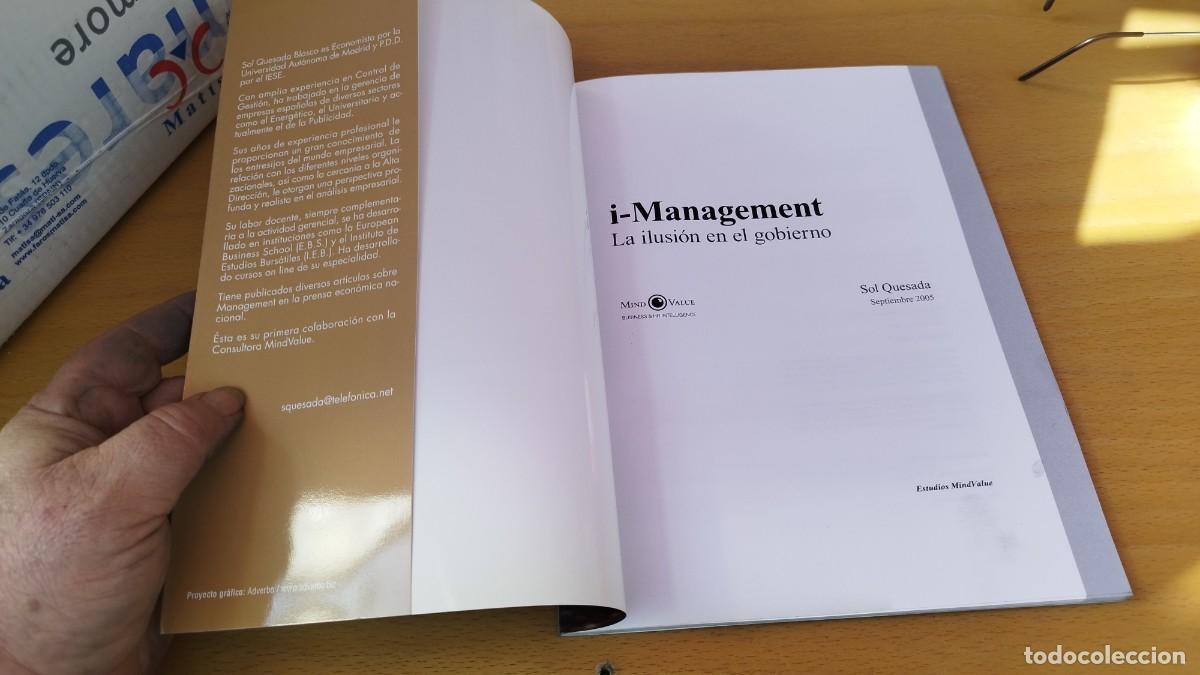 Libros de segunda mano: I-MANAGEMENT LA ILUSION EN EL GOBIERNO / SOL QUESADA / KARA 12 / MIND VALUE - Foto 7
