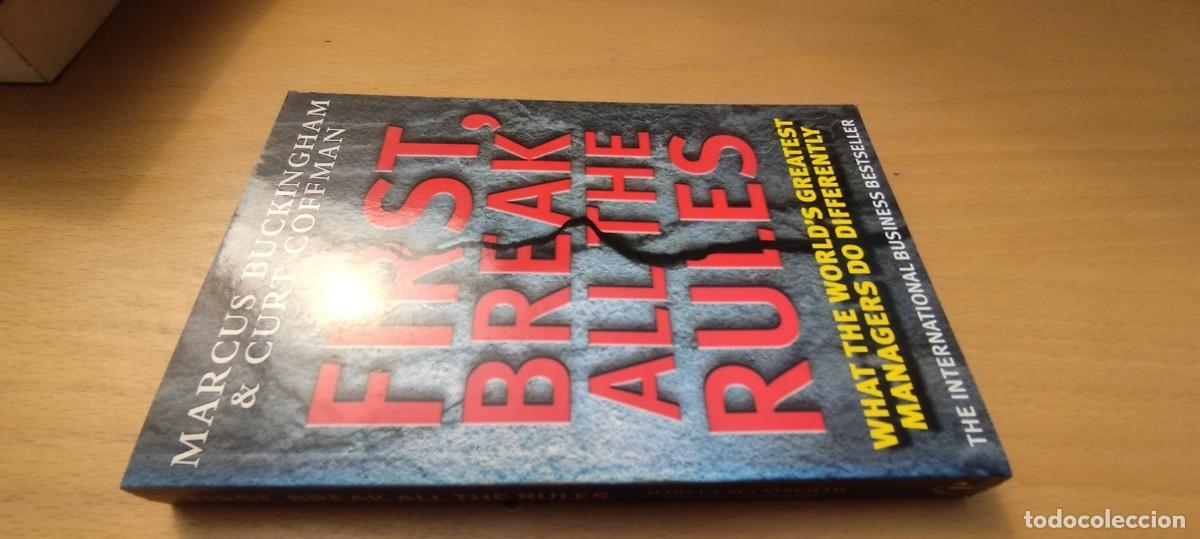 Libros de segunda mano: FIRST BREAK ALL THE RULES/VVAA/KARA 02/FP/EN INGLES/PRIMERO ROMPE TODAS LAS REGLAS