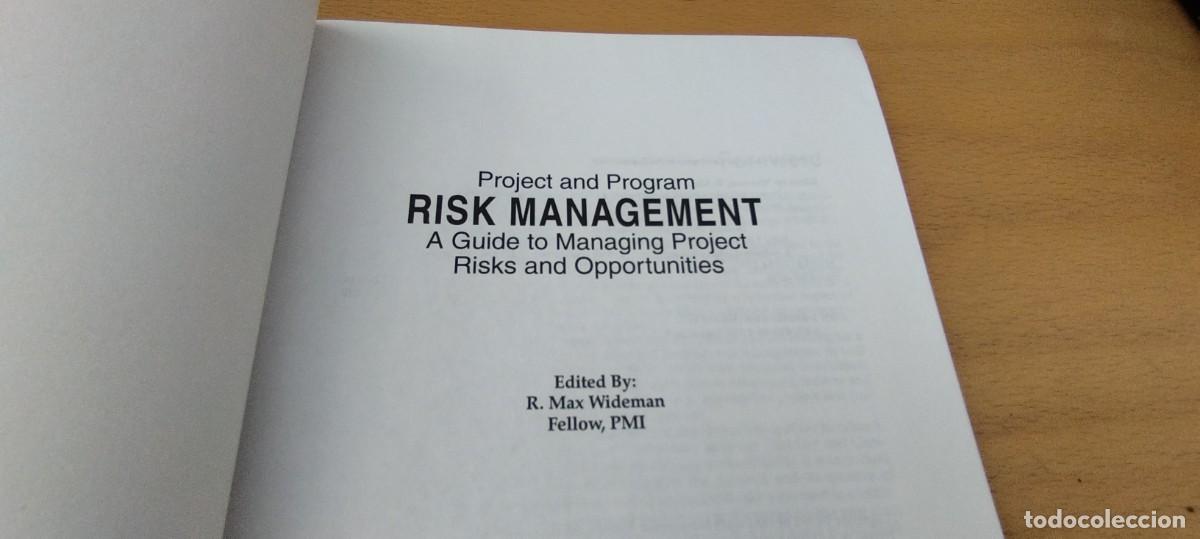 Libros de segunda mano: RISK MANAGEMENT / / KARA 7 / PMI / EN INGLES - Foto 7