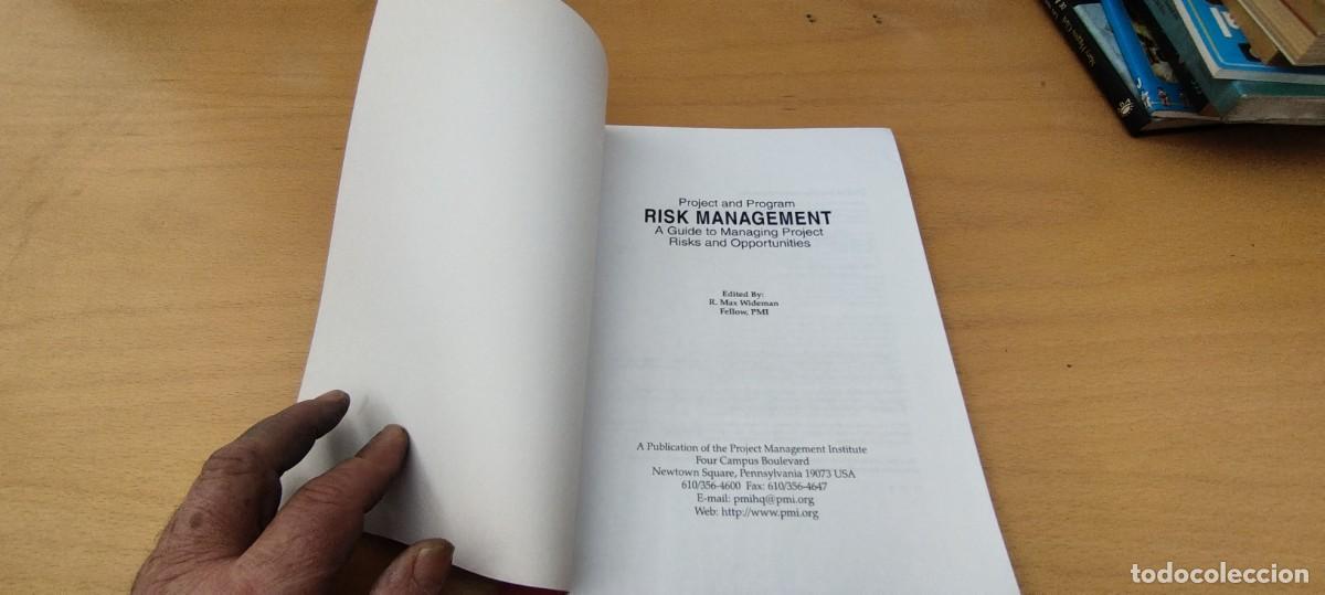 Libros de segunda mano: RISK MANAGEMENT / / KARA 7 / PMI / EN INGLES - Foto 8