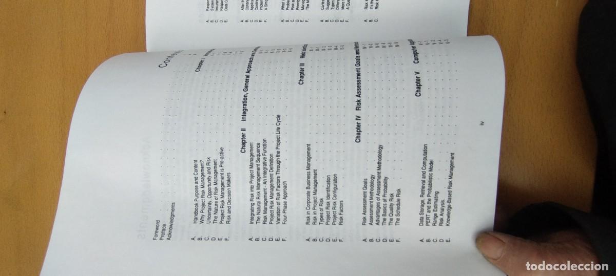 Libros de segunda mano: RISK MANAGEMENT / / KARA 7 / PMI / EN INGLES - Foto 11