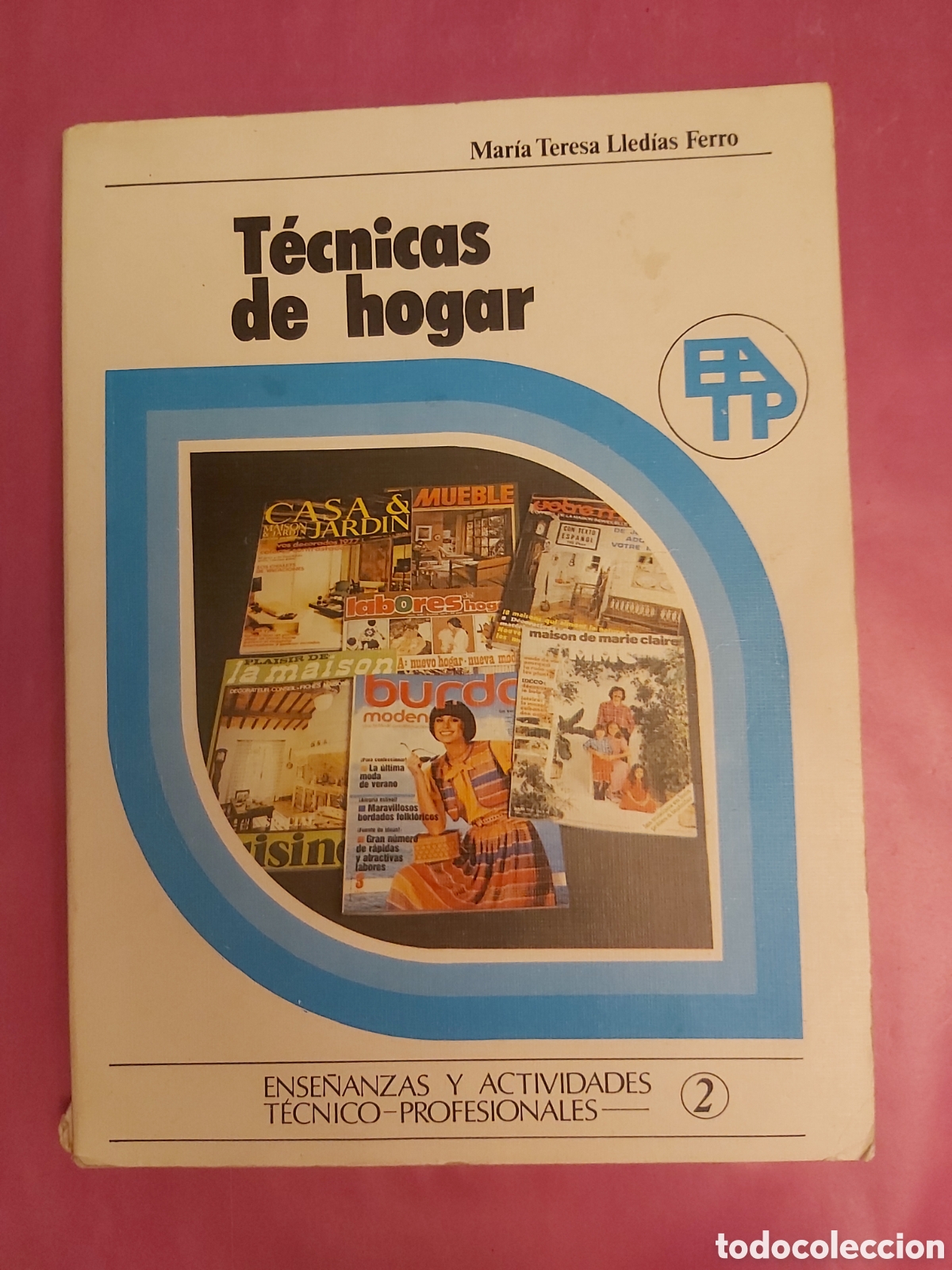 Libros de segunda mano: T&Eacute;CNICAS DE HOGAR ENSE&Ntilde;ANZAS Y ACTIVIDADES TECNICO PROFESIONALES 2 MARIA TERESA LLED&Iacute;AS FERRO 1977