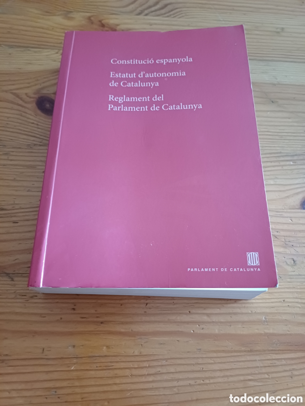 Libros de segunda mano: Constituci&oacute; espanyola Estatut d'autonomia de Catalunya Reglament del Parlament de Catalunya 2007