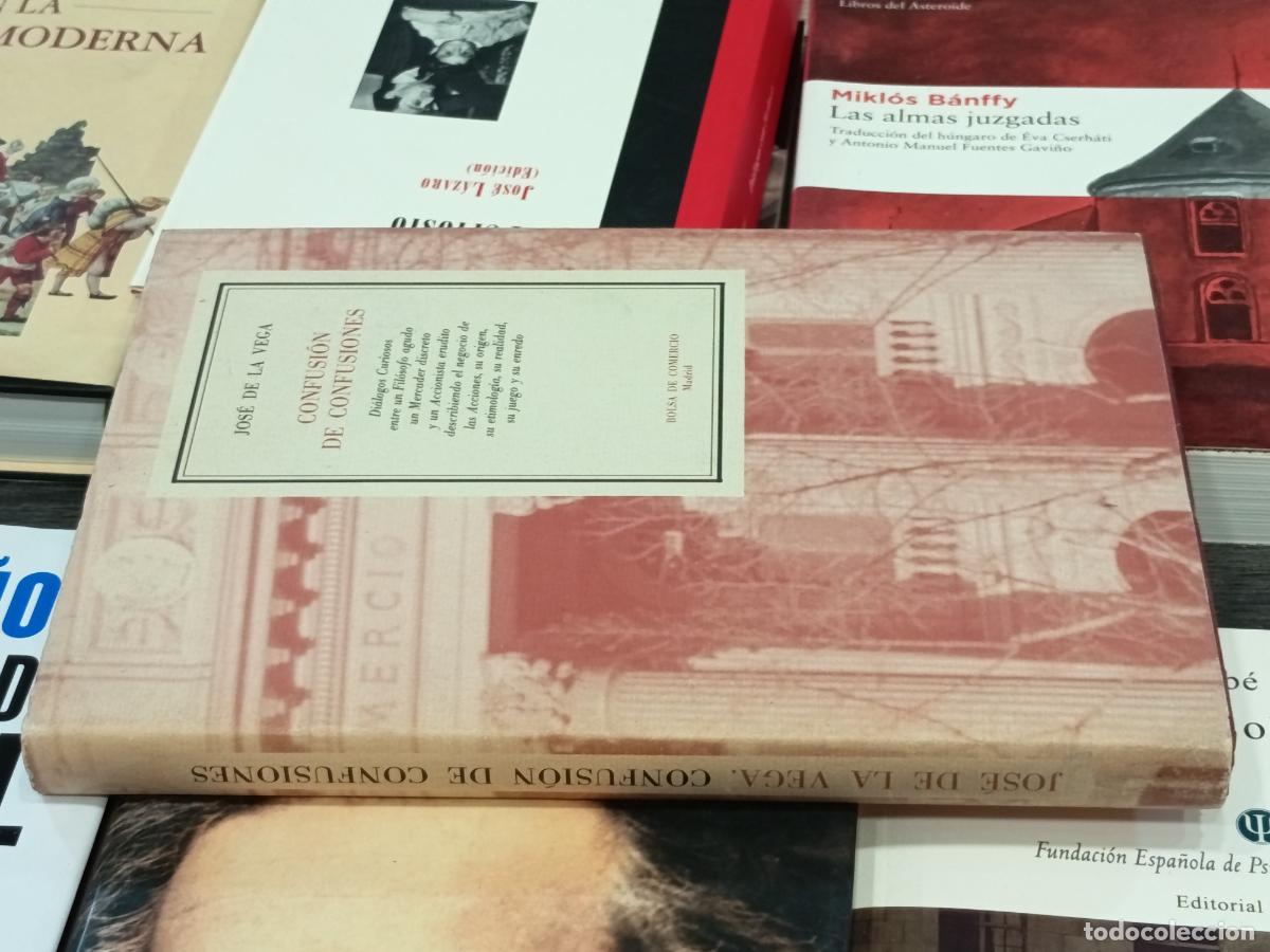 Libros de segunda mano: 1986 - JOS&Eacute; DE LA VEGA. Confusi&oacute;n de Confusiones