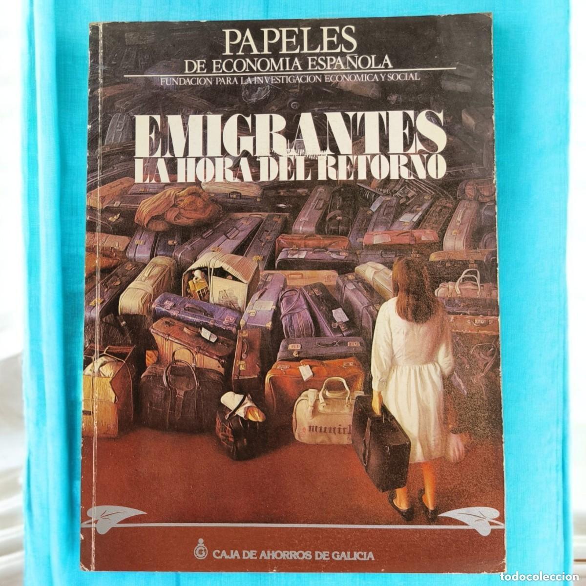Libros de segunda mano: Tomo de &rdquo;Papeles de Econom&iacute;a Espa&ntilde;ola&rdquo; - A&ntilde;os '80
