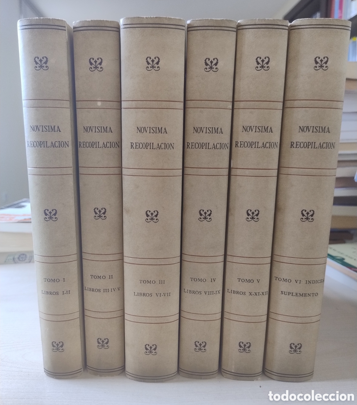 Libros de segunda mano: Nov&iacute;sima recopilaci&oacute;n de las leyes de Espa&ntilde;a. Facs&iacute;mil.