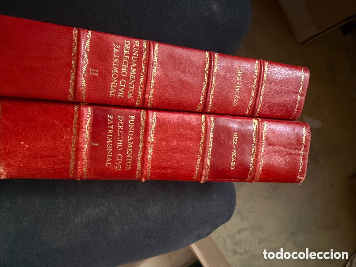 Libros de segunda mano: Fundamentos del Derecho Civil Patrimonial &ndash; D&iacute;ez-Picazo &ndash; 2 tomos &ndash; 2&ordf; ed. Tecnos 1983