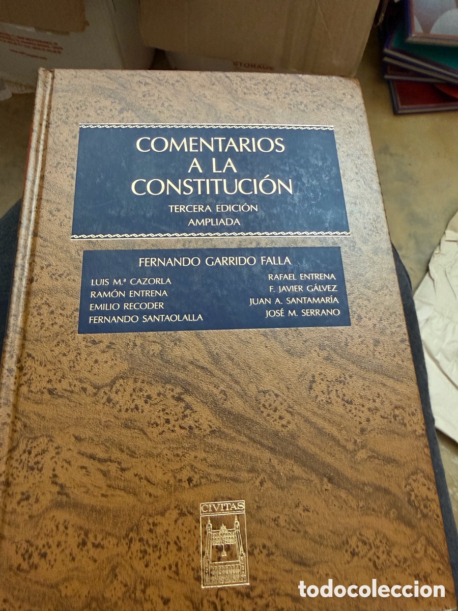 Libros de segunda mano: Comentarios a la constitucion