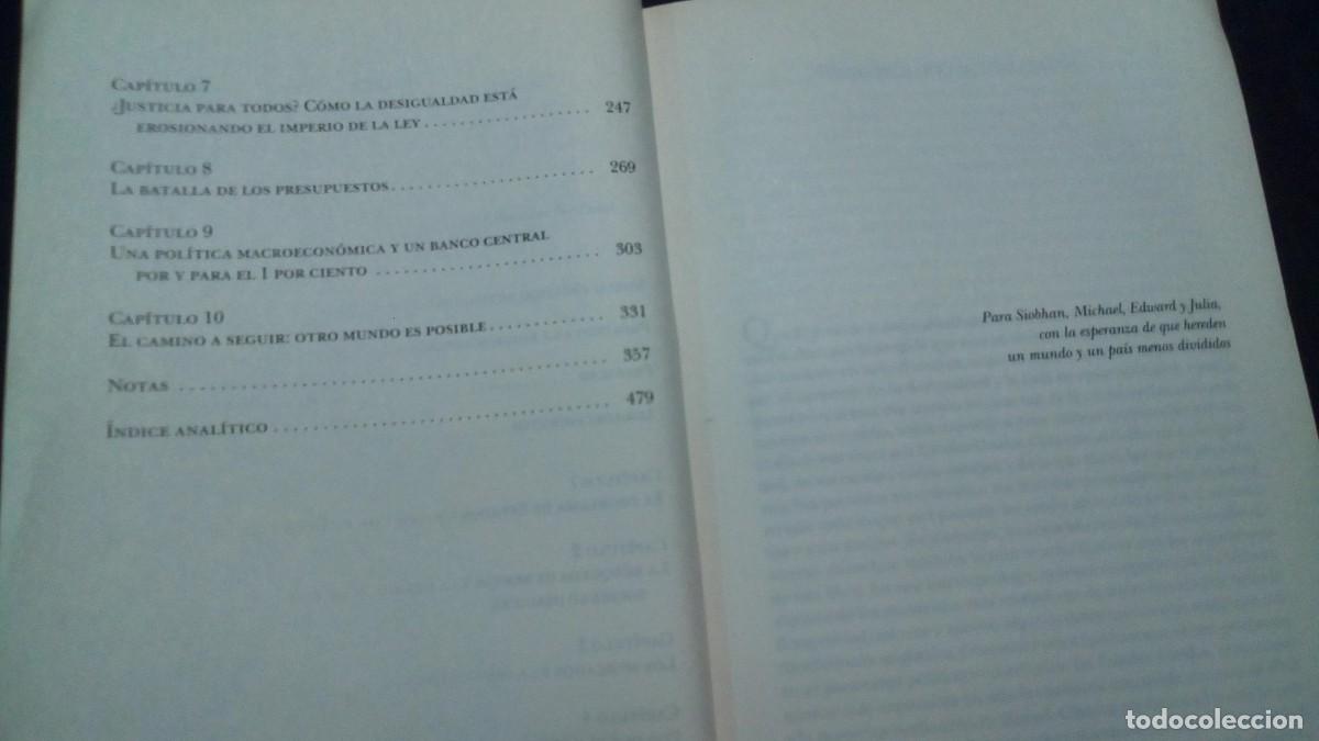 Libros de segunda mano: Joseph E. Stiglitz . El precio de la desigualdad - Foto 4