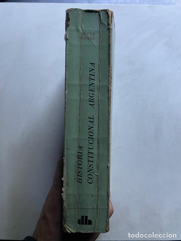 Libros de segunda mano: Historia Constitucional Argentina - Lopez Rosas