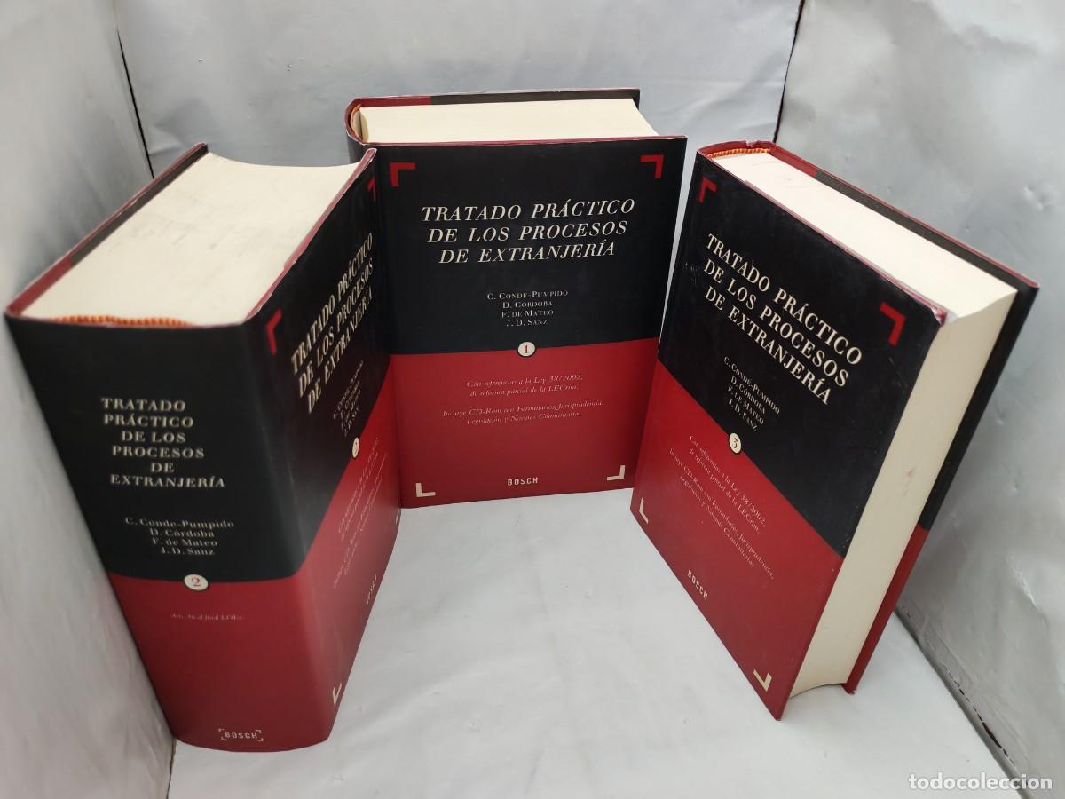 Gebrauchte B&uuml;cher: Tratado pr&aacute;ctico de los procesos de extranjer&iacute;a (Obra completa en 3 tomos, Incluye CD-ROM en Tomo 1)