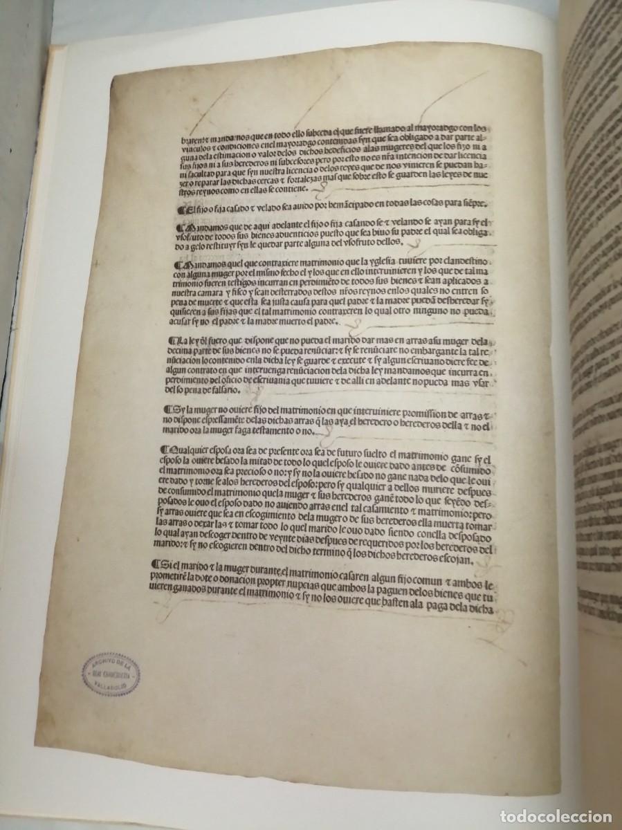 Libros de segunda mano: LEYES DE TORO (Edici&oacute;n facs&iacute;mil) - Foto 6