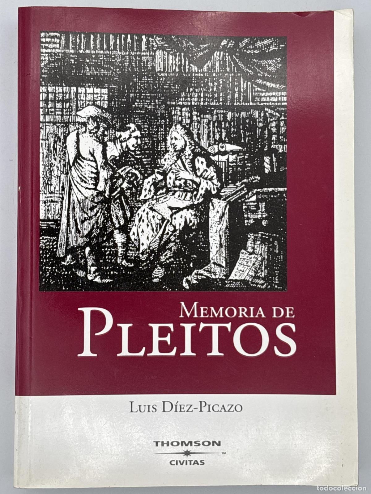 Libros de segunda mano: Memoria de Pleitos -