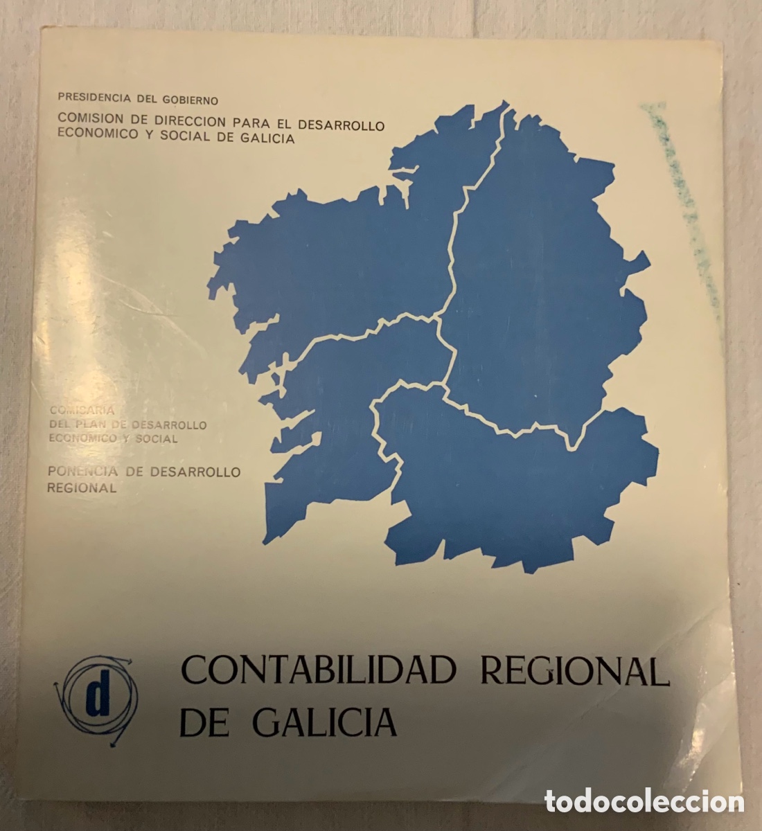 Libros de segunda mano: Contabilidad Regional de Galicia. 1967