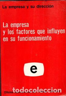 Libros de segunda mano: La empresa y los factores que influyen en su funcionamiento
