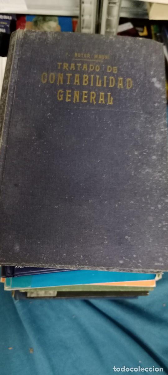 Libros de segunda mano: tratado de contabilidad general boter 1941 LIBRO GG-GON