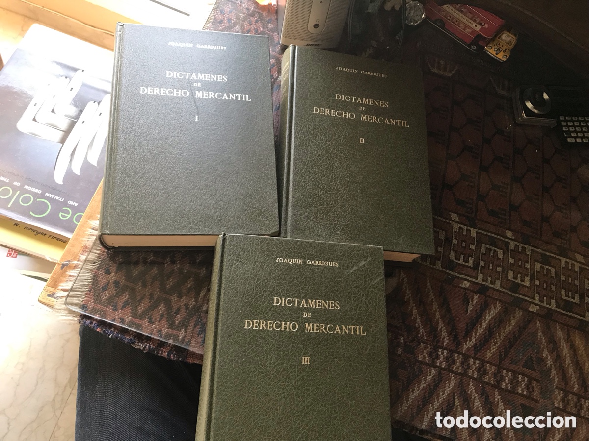 Libros de segunda mano: Dict&aacute;menes de derecho mercantil I, II y III. Joaqu&iacute;n Garrigues