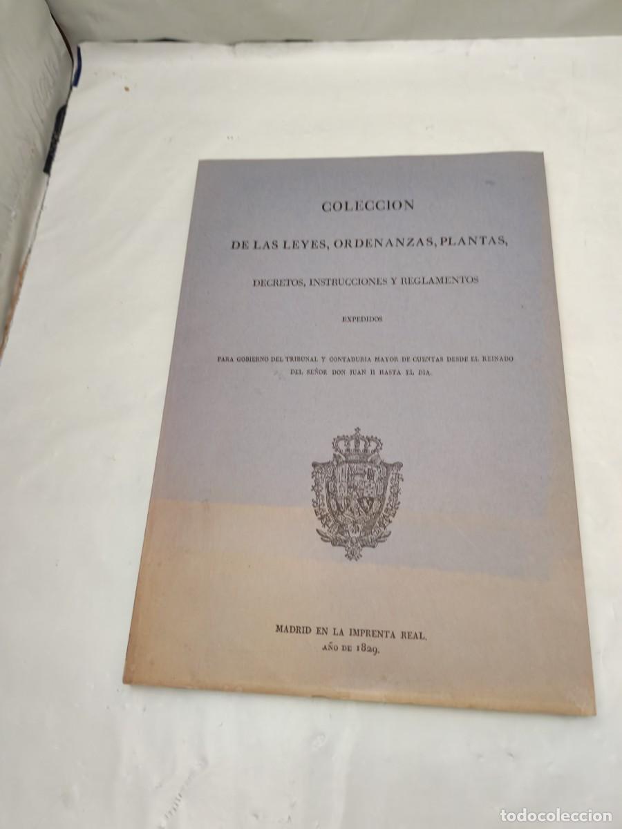 Livres d'occasion: Colecci&oacute;n de las leyes para gobierno del Tribunal y Contadur&iacute;a Mayor de Cuentas (Edici&oacute;n facs&iacute;mil)