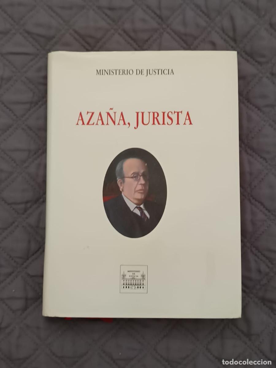 Libros de segunda mano: AZA&Ntilde;A JURISTA MINISTERIO DE JUSTICIA