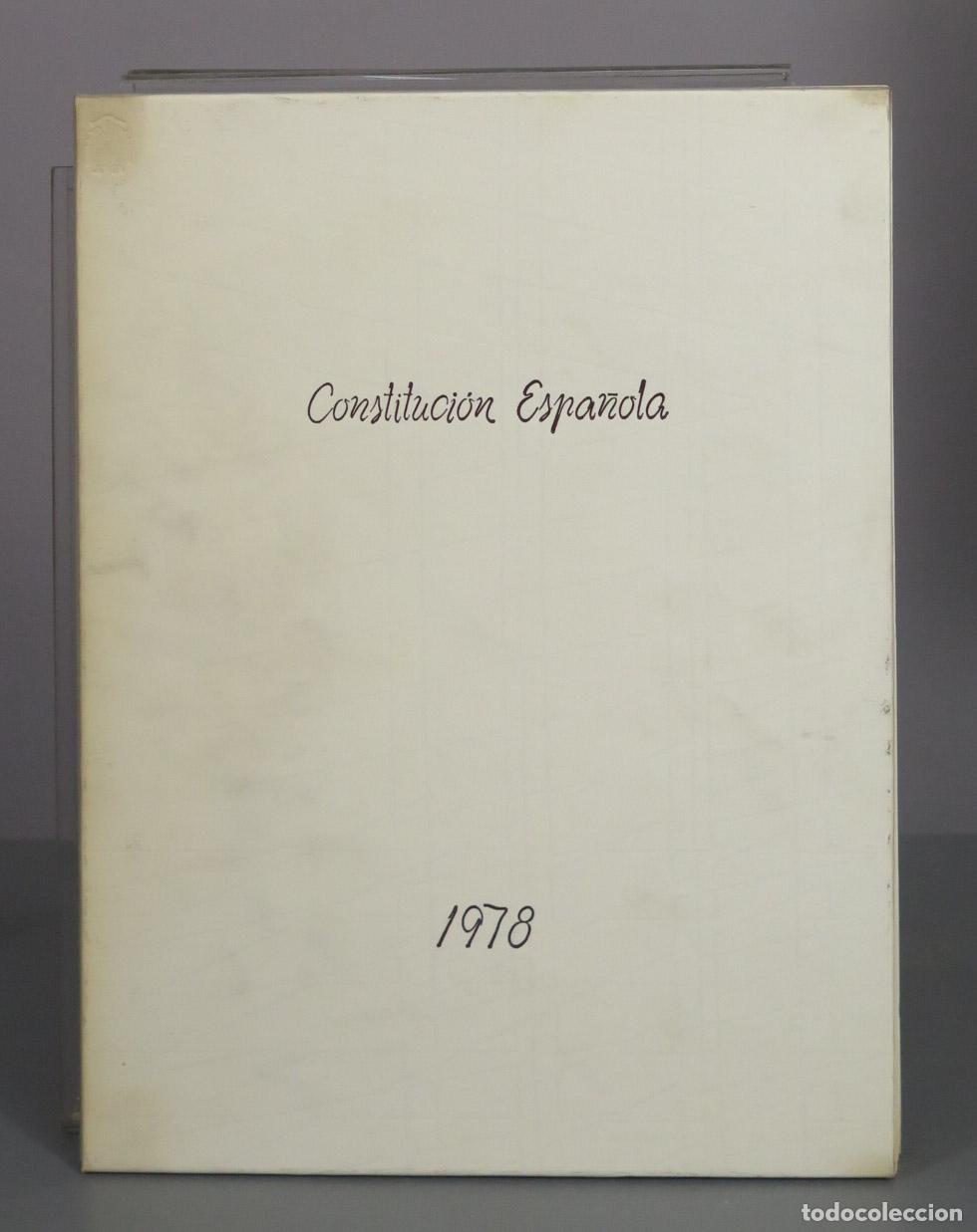 Libros de segunda mano: Constituci&oacute;n Espa&ntilde;ola - Jos&eacute; Luis Alexanco - Edici&oacute;n Pr&iacute;ncipe - Editora Nacional