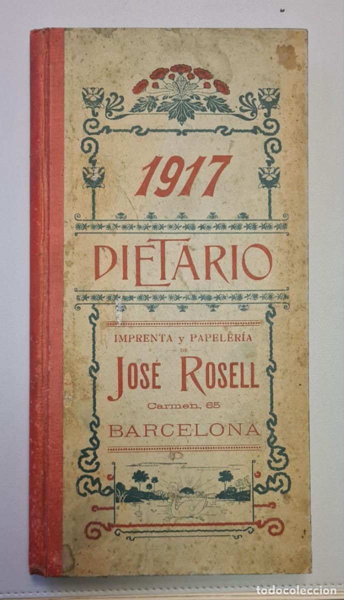 Libros de segunda mano: DIETARIO 1917 UTIL PARA FAMILIAS, COMERCIO E INDUSTRIA. Calendario