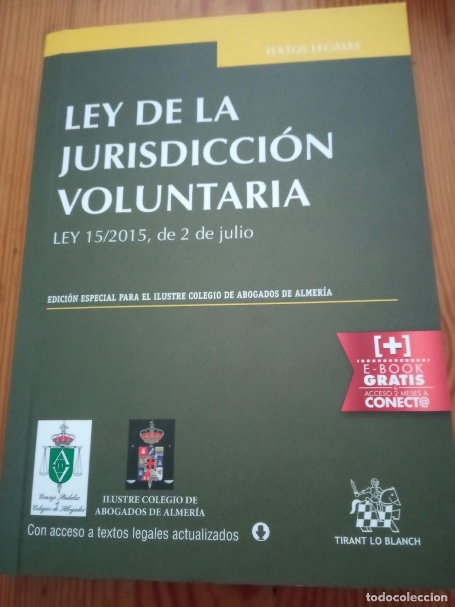 Libros de segunda mano: Ley de jurisdicci&oacute;n voluntaria