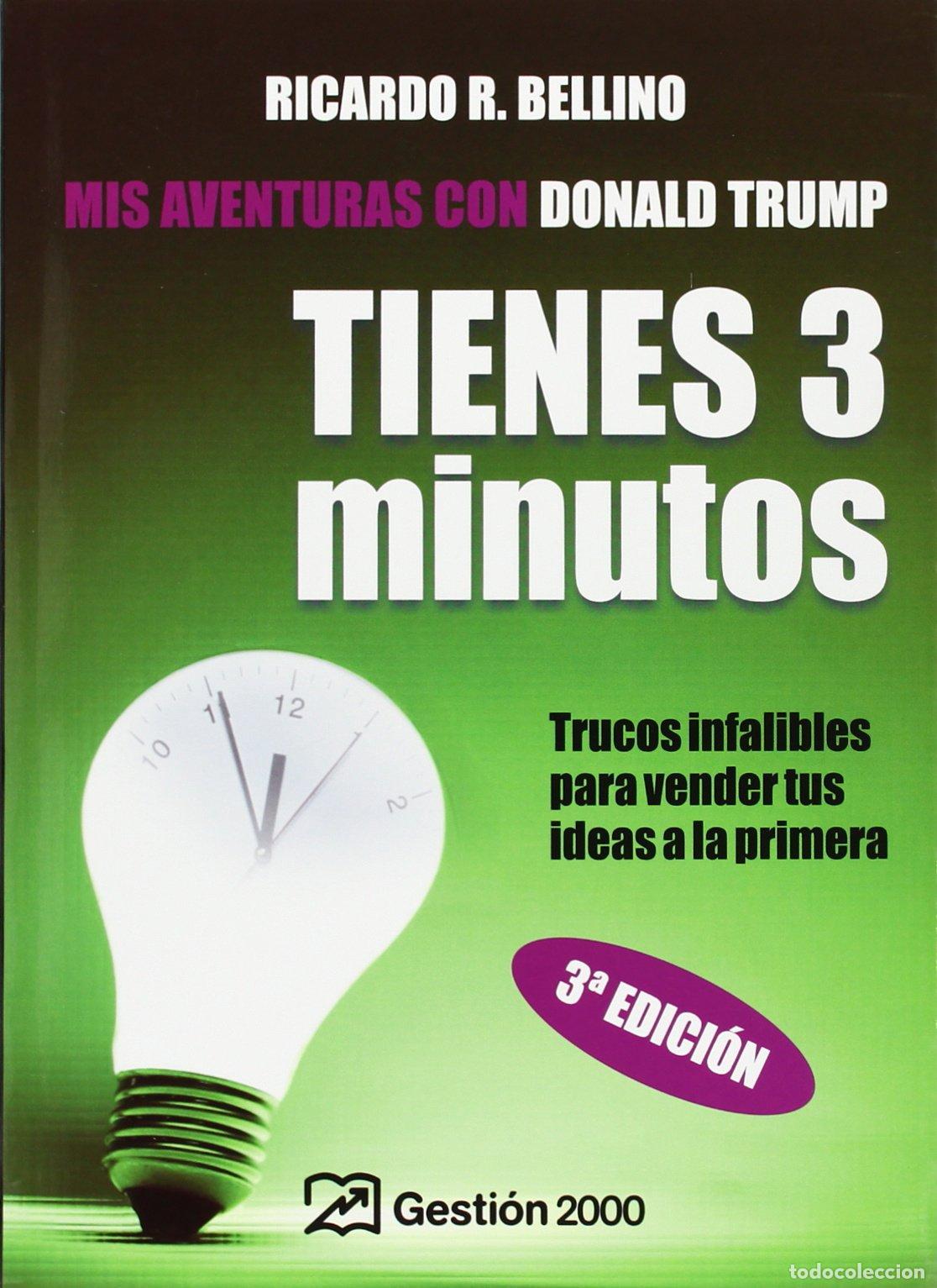 Libros de segunda mano: Tienes 3 minutos: Trucos infalibles para vender tus ideas a la primera: 1 (HABILIDADES DIRECTIVAS)