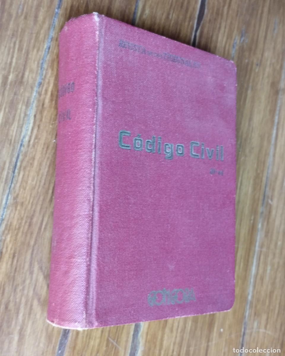 Libros de segunda mano: Libro C&oacute;digo Civil. 20&deg; edici&oacute;n. Legislaci&oacute;n. Ed. G&oacute;ngora