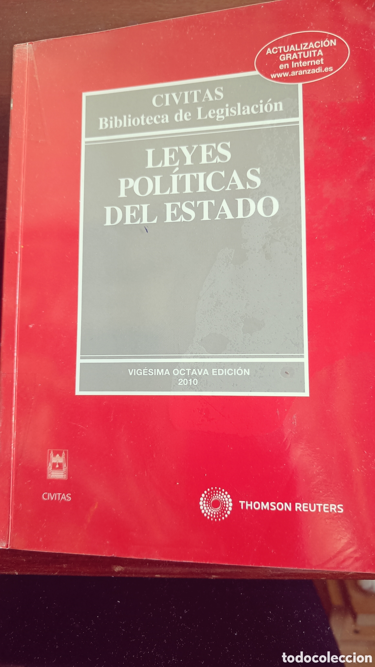 Libros de segunda mano: LEYES POL&Iacute;TICAS DEL ESTADO. 28 ed.(2010)