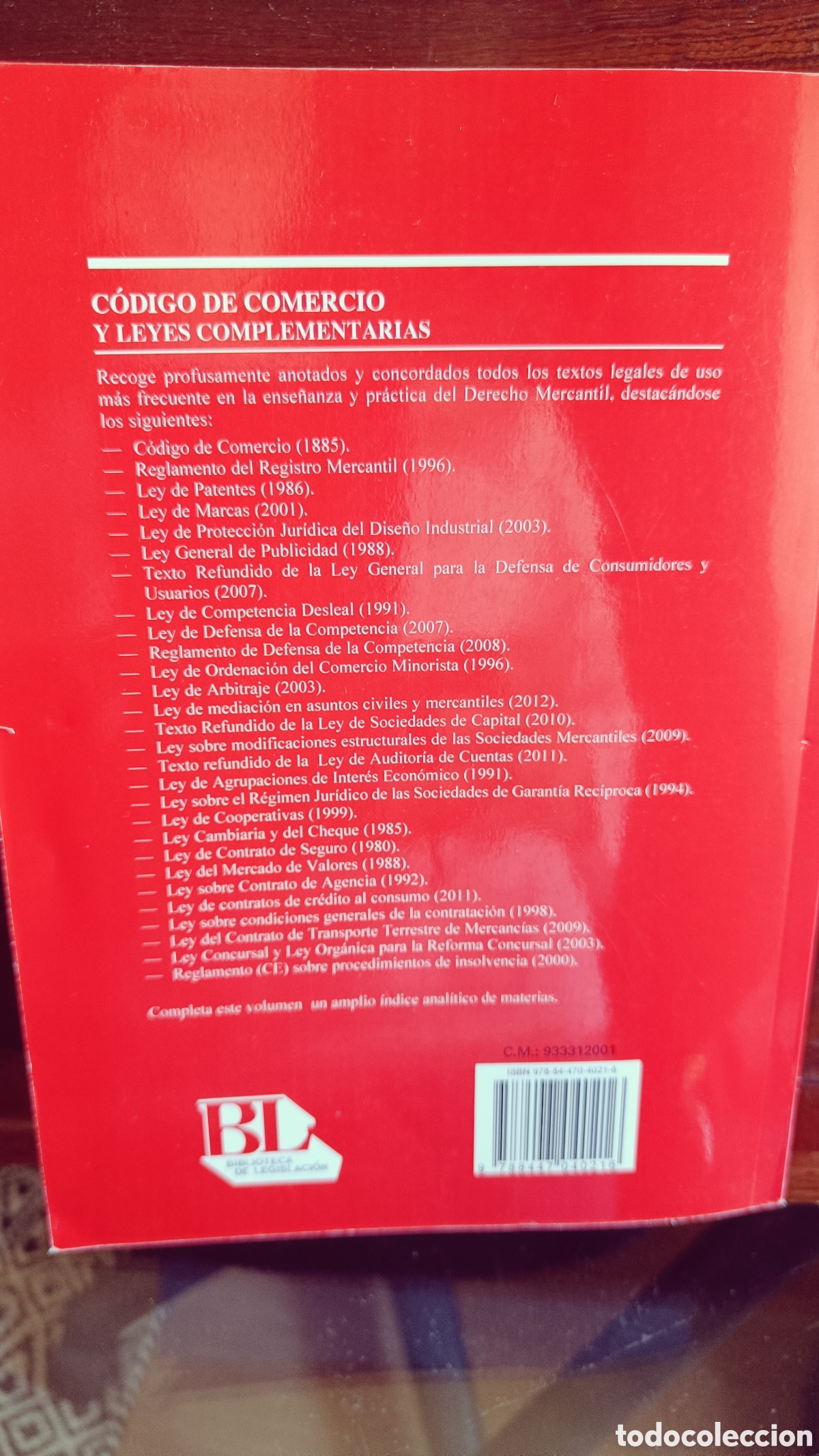 Libros de segunda mano: C&Oacute;DIGO DE COMERCIO.36 ED (2012) - Foto 3
