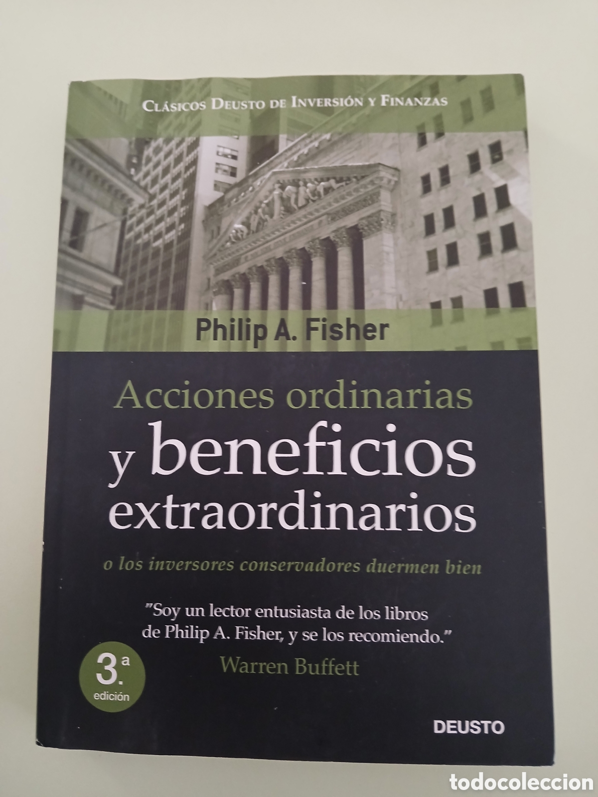 Libros de segunda mano: Acciones ordinaria y beneficios extraordinarios. Philip A. Fisher.