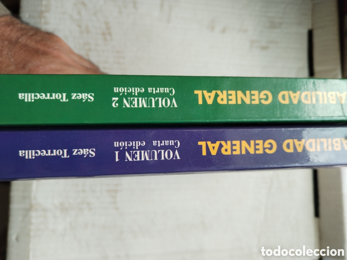 Libros de segunda mano: CONTABILIDAD GENERAL 2 TOMOS/