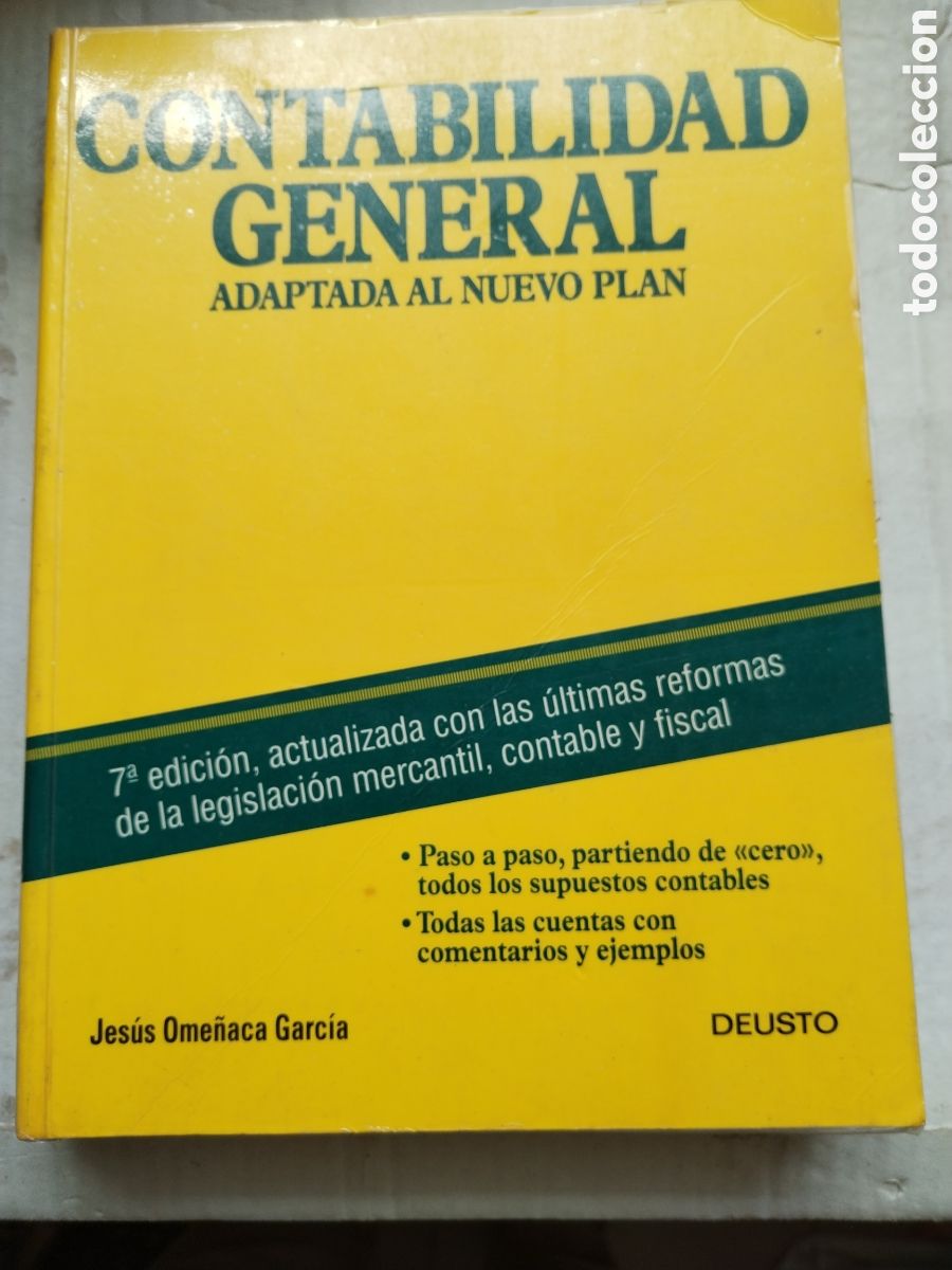 Libros de segunda mano: CONTABILIDAD GENERAL ADAPTADA AL NUEVO PLAN