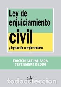 Libros de segunda mano: Ley de Enjuiciamiento Civil: Y Legislaci&oacute;n Complementaria - Tecnos - Biblioteca de Textos Legales, 2
