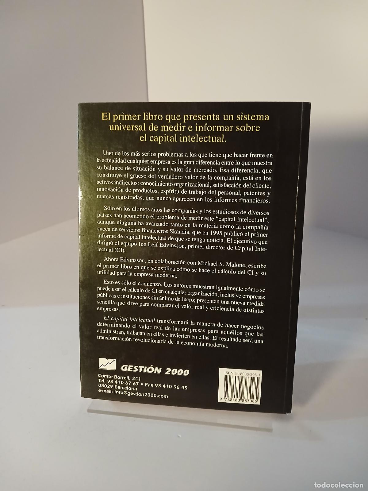 Libros de segunda mano: El capital intelectual - Leif Edvinsson - Foto 2