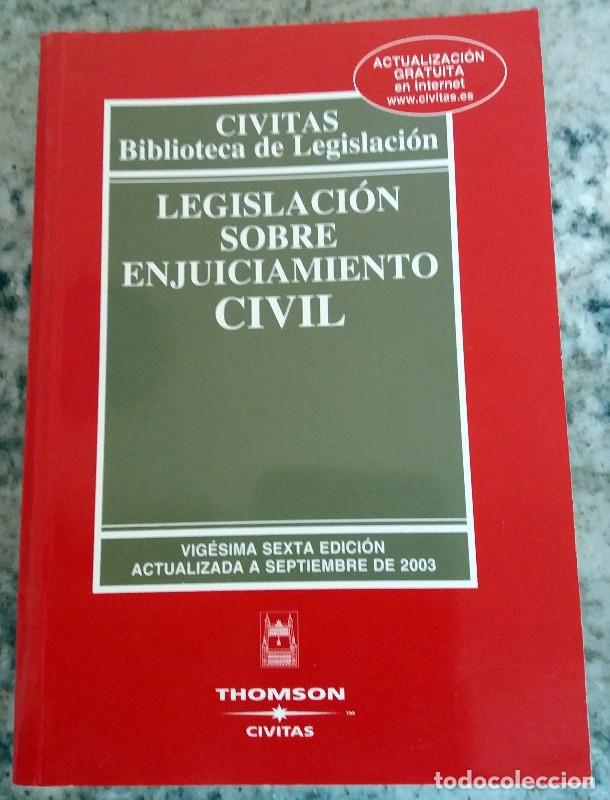 Libros de segunda mano: Legislaci&oacute;n Sobre Enjuiciamiento Civil - Banacloche Palao, Julio Comp. - Civitas Ediciones - 8798