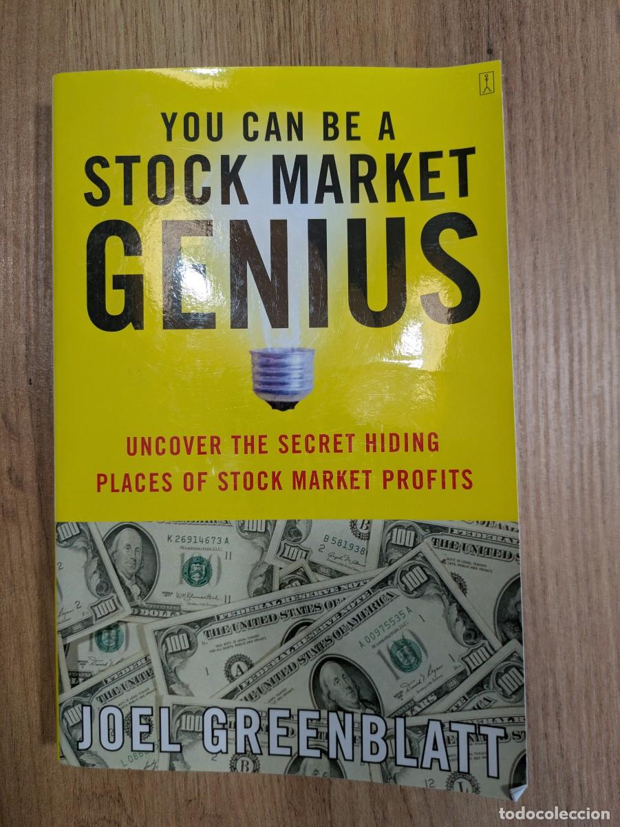Libros de segunda mano: You can be a stock market genius. Joel Greenblatt Ingl&eacute;s