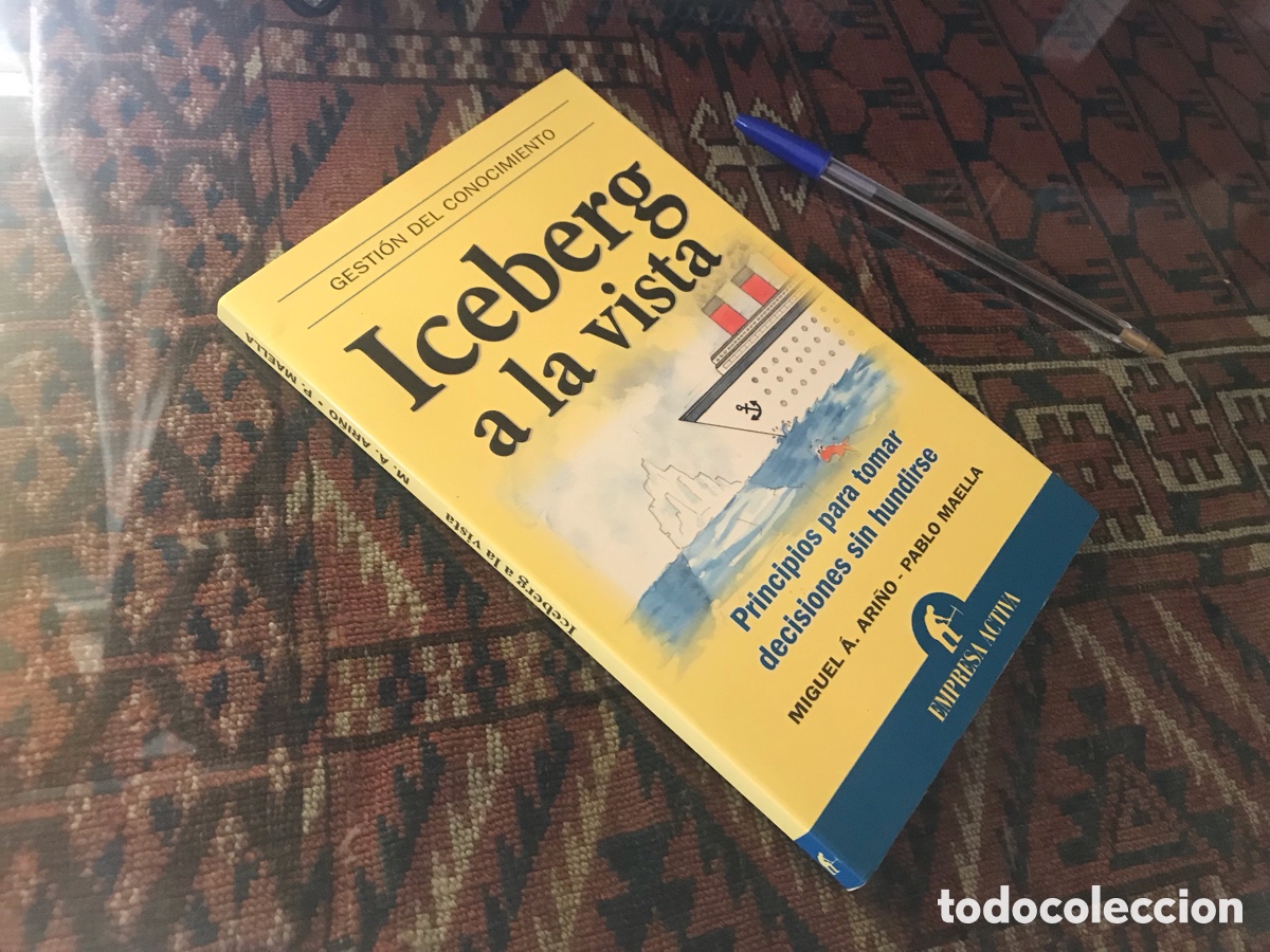Libros de segunda mano: Iceberg a la vista. Miguel A. Ari&ntilde;o. Pablo Maella. Empresa activa