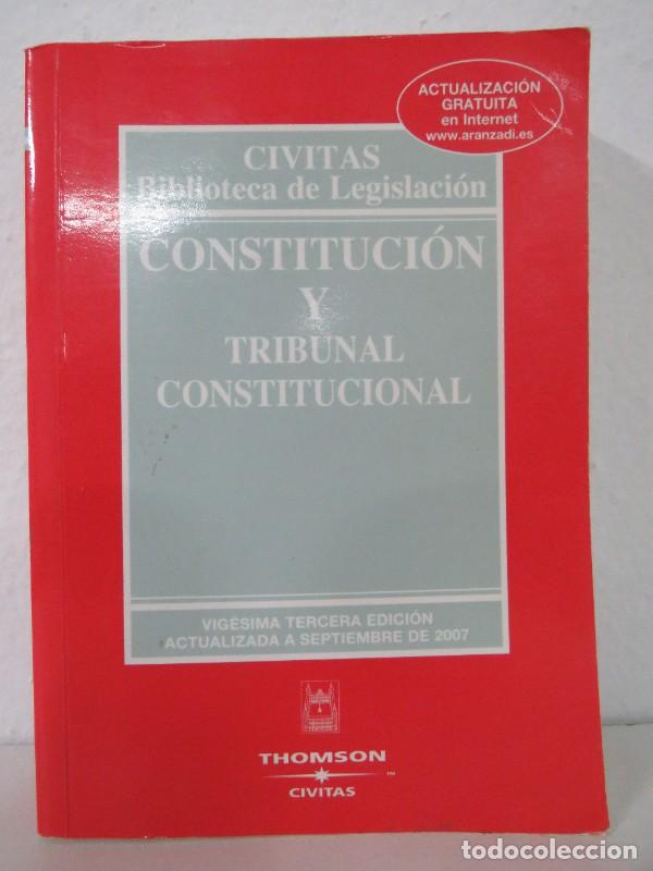 Gebrauchte B&uuml;cher: Constituci&oacute;n y Tribunal Constitucional - Linde Paniagua, Enrique - Civitas Ediciones - Biblioteca de