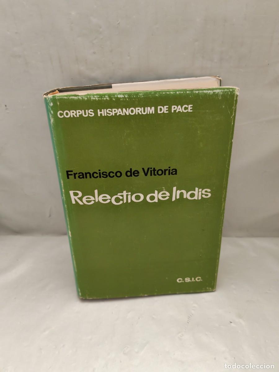 Libros de segunda mano: Relectio de indis o Libertas de los indios (1&ordf; edici&oacute;n, Colecci&oacute;n: Corpus Hispanorium de Pace)