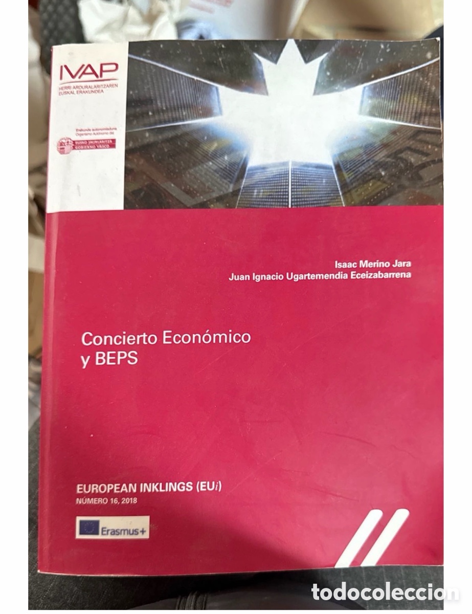 Libros de segunda mano: Concierto Econ&oacute;mico y BEPS &mdash; Merino Jara / Ugartemendia &mdash; IVAP 2018