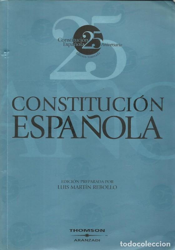 Libros de segunda mano: Constituci&oacute;n Espa&ntilde;ola 2003-edici&oacute;n Especial - Mart&iacute;n Rebollo, Luis - Editorial Aranzadi - C&oacute;digos B&aacute;